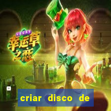 criar disco de boot windows